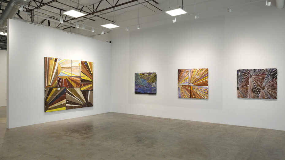 Nathan Randall Green, Full of song, exhibition view. Courtesy of Erin Cluley Gallery 