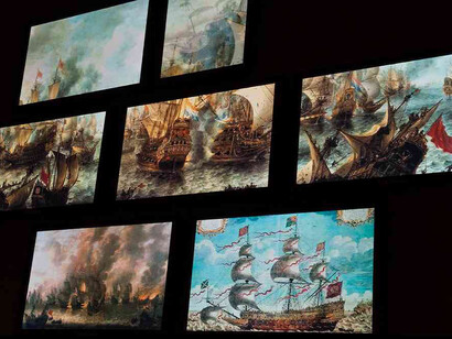 The power and the glory, exhibition view. Courtesy of The Vasa Museum