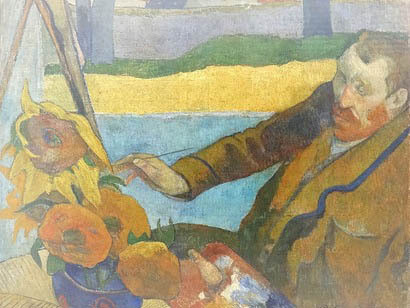 The Painter of Sunflowers by Gauguin (1888)