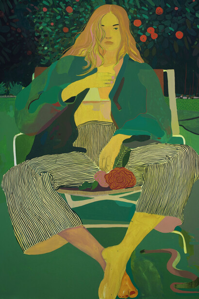 Patrick Puckett, Garden (detail), 2026. Courtesy of Wally Workman Gallery