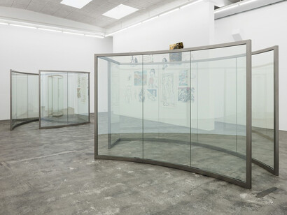 Raymond Pettibon, A Selection by Dan Graham (2018). Courtesy of Galleri Nicolai Wallner and the artist, Courtesy Regen Projects, Los Angeles and David Zwirner, New York. Photo: Anders Sune Berg