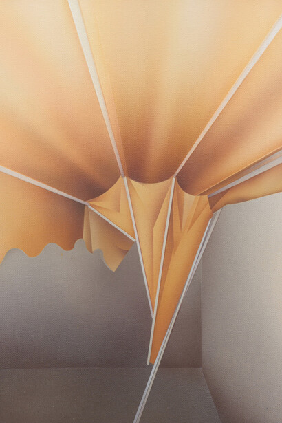 Alexandra Barth, Yellow awning (detail), 2025. Courtesy of Document Gallery