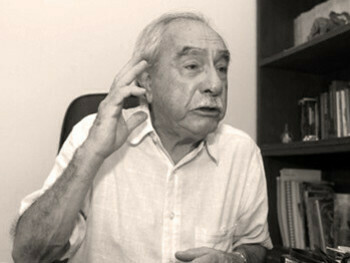 Osvaldo «Chato» Peredo in an interview
