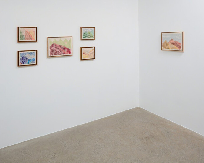 Dunya, Exhibition view. Courtesy of Anat Ebgi