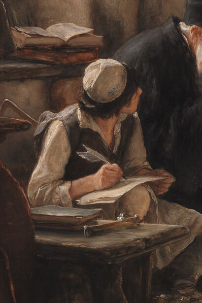 Nikolaos Gyzis, La escuela subterránea, entre 1885 y 1886 (detalle). Escuchar verdaderamente al otro es un acto revolucionario en tiempos de tribalismo ideológico
