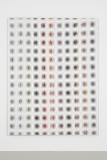 Cheyney Thompson, Stochastic Process Painting 10, 2014, Oil on canvas, 207 x 156 cm / 81.50 x 61.42 inches, Courtesy of Campoli Presti, London / Paris
