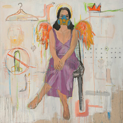 Oussama Diab, White, 2010. Courtesy of Ayyam Gallery