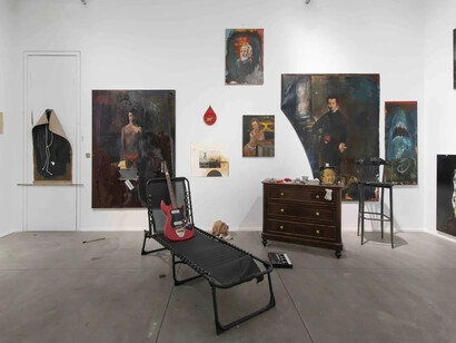 Matthieu Ronsse, Hotel Prado, exhibition view. Courtesy of Galerie Templon