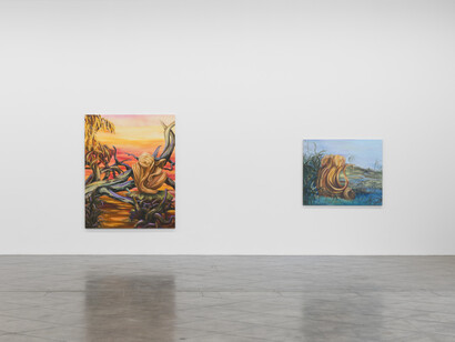 Mónika Kárándi, Remember where we started out, Solo exhibition, Anat Ebgi, Los Angeles, CA, installation view. Courtesy of the artist and Anat Ebgi