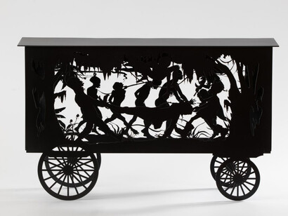Kara Walker, The katastwóf karavan (maquette), 2017. Cortesía de IVAM