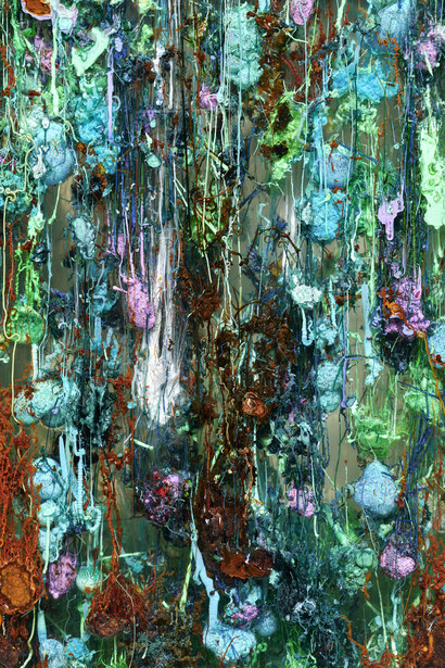 Agnieszka Kurant, Chemical garden (detail), 2021. Courtesy of Mudam Luxembourg