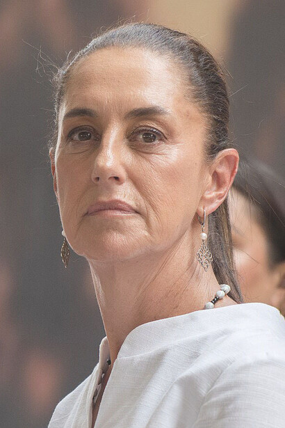 Claudia Sheinbaum, elegida recientemente presidenta de México tras la aplastante victoria del partido de izquierda Morena