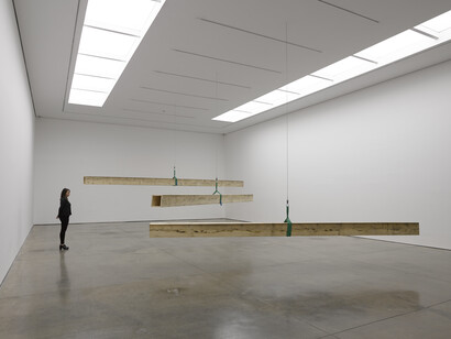 Virginia Overton, Solo Exhibition, White Cube Masons Yard, 16 January - 14 March 2015, © the artist 
Photo: George Darrell, Courtesy White Cube 
