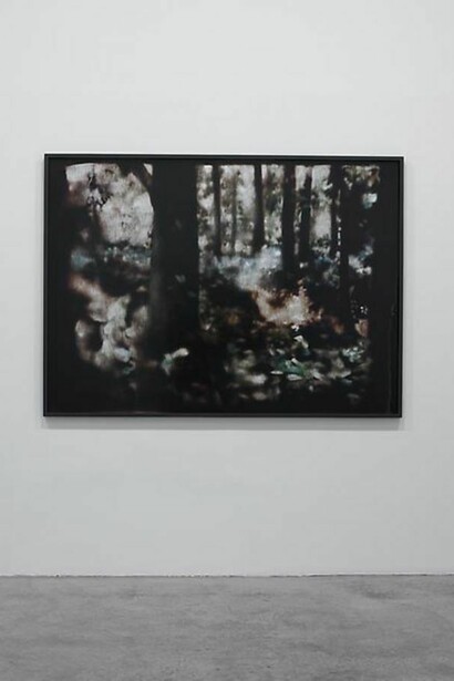 Matt Saunders, Woods (Kuhle Wampe) #1, 2014, C-Print On Kodak Endura Premier Matte Paper, print: 121,5 x 169,3 cm, frame: 125,5 x 173,3 cm