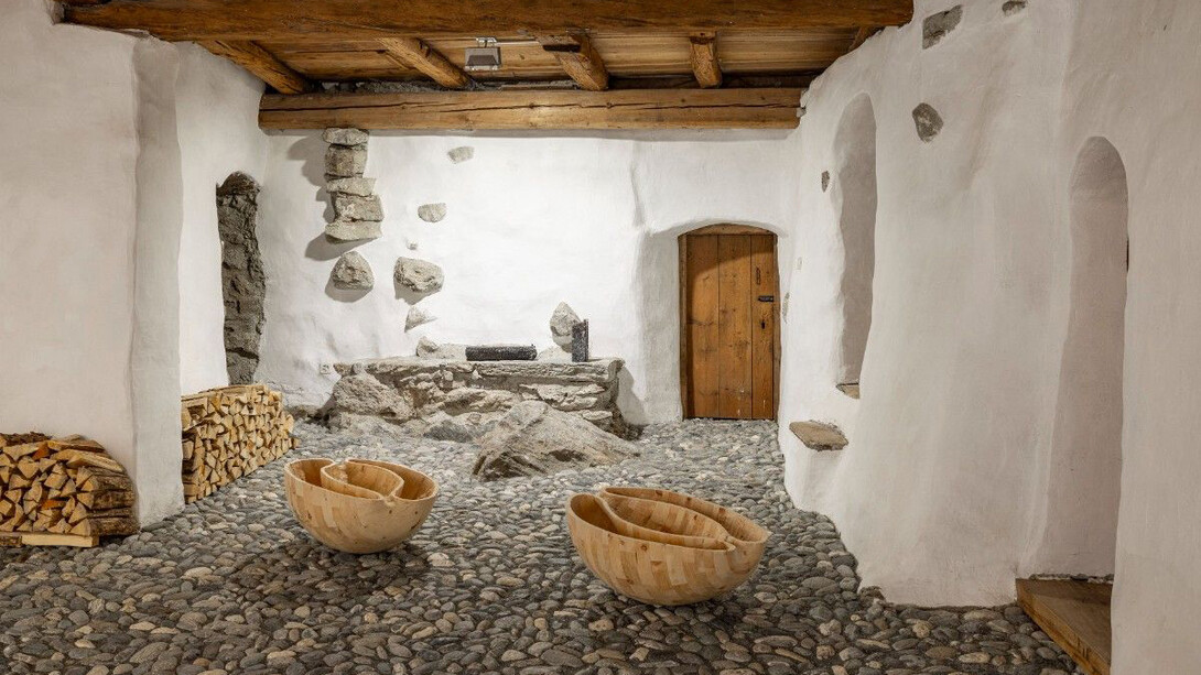 Mirko Baselgia, Passaggio, ausstellungsansicht. Mit freundlicher genehmigung der Galerie Urs Meile