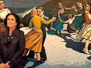 Paula Rego e sua obra "The Dance". Há um quadro de Paula Rego, "The Dance", de 1988, que nos arrebata sempre que nos cruzamos com ele