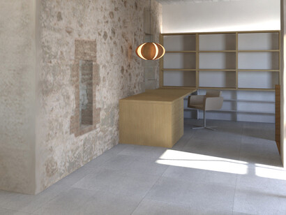 Masía Els Ots. Autor: Agustí Costa. Render: Óscar Morales