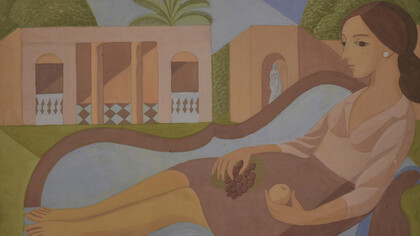 Norah Borges, "Vieja quinita", (1966)