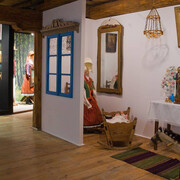Culture of Mazovia in folk vision of the world, exhibition view. Courtesy of The Mazovian Museum in Płock