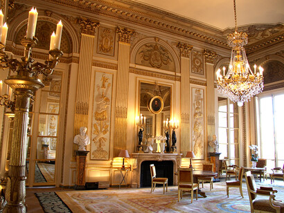 Salon Jérôme boiserie, ministère de la culture palais royal