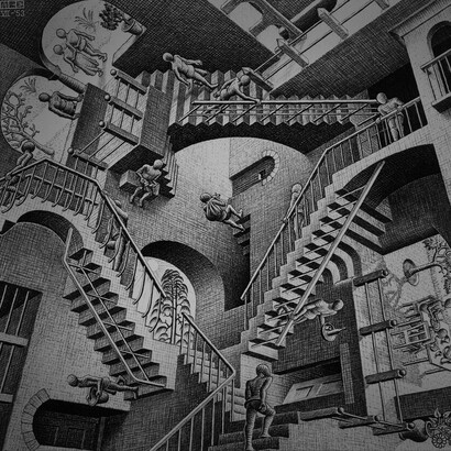 M. C. Escher, Relativity