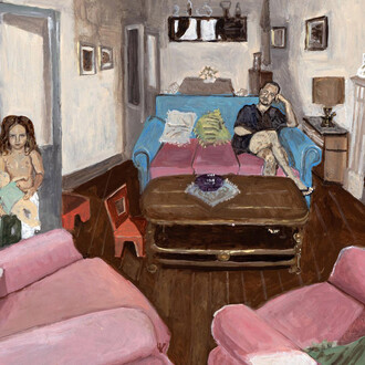 Polina Barskaya, Alex and Maya, 2025. Courtesy of Harkawik Gallery