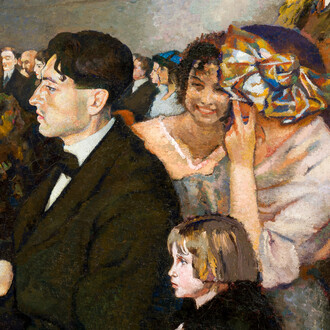 Anselmo Bucci, Odeon (dettaglio), 1919-1920. Cortesia di Mart