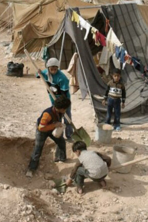 Campos de refugiados palestinos en el Líbano