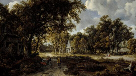 Meindert Hobbema, Wooded Landscape