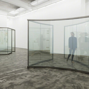 Dan Graham, Dan's World (2018). Courtesy of Galleri Nicolai Wallner and the artist. Photo: Anders Sune Berg