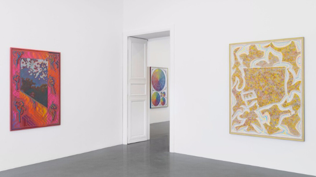 Zach Harris, Exhibition view. Courtesy of Perrotin Paris