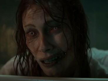 In Evil Dead Rise (2023), two estranged sisters are forced into a brutal fight for survival when flesh-possessing demons turn their family reunion into a nightmare