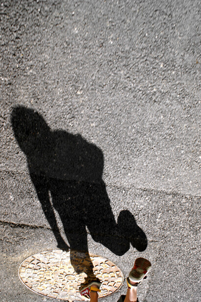 Frédéric Lecomte (Prendre la lune à rebond, 2011, Tirages numériques contrecollés sur PVC, 4 éléments de 50 x 75 cm © l’artiste