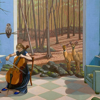 Kathryn Freeman, Hunting season, 2024. Courtesy of Carrie Haddad Gallery