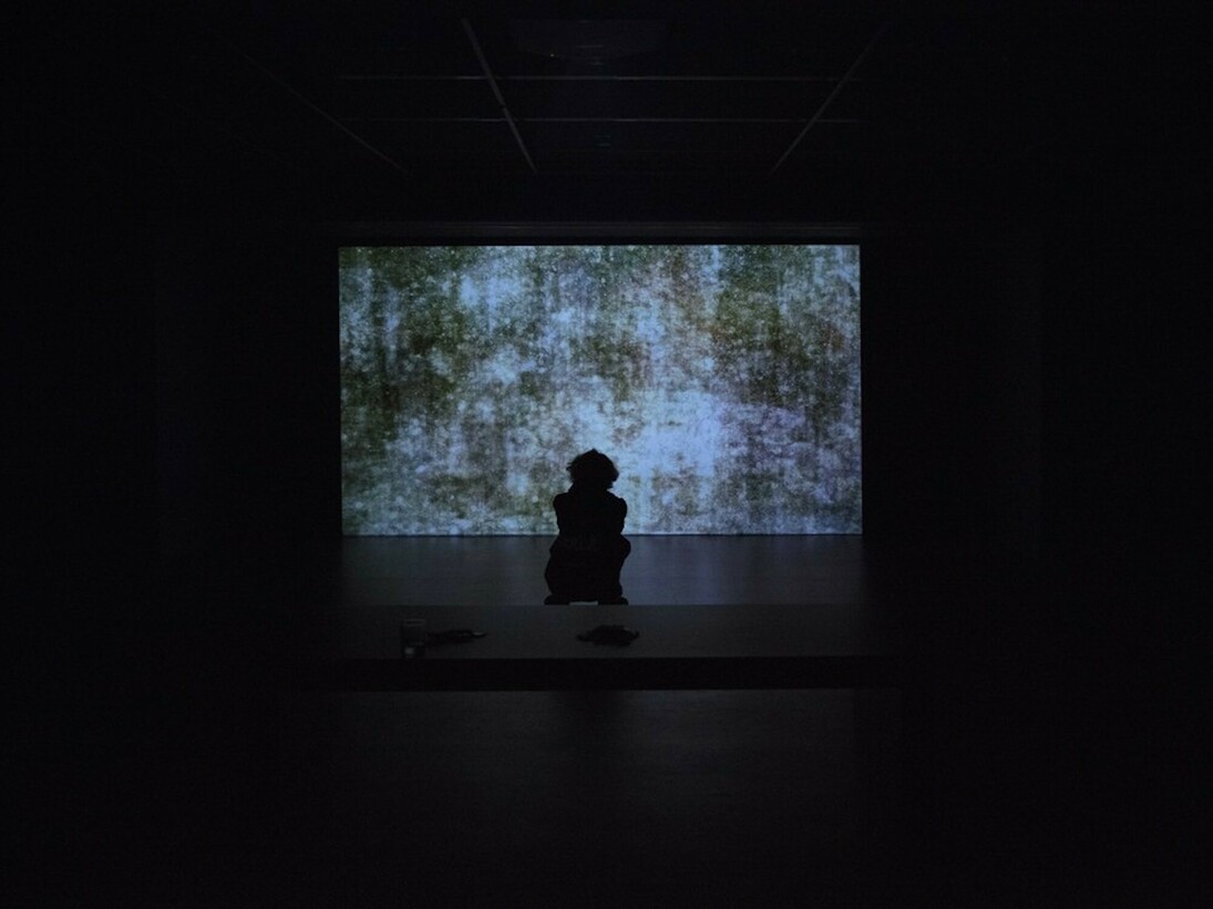 Takashi Makino,  Cinéma Concret, Exhibition view. Courtesy of Empty Gallery