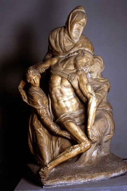 Miguel Ángel. Piedad. Cortesía del Museo de la Obra de la Catedral de Florencia