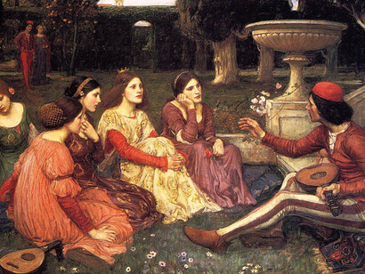 William Waterhouse, A tale from Decameron
