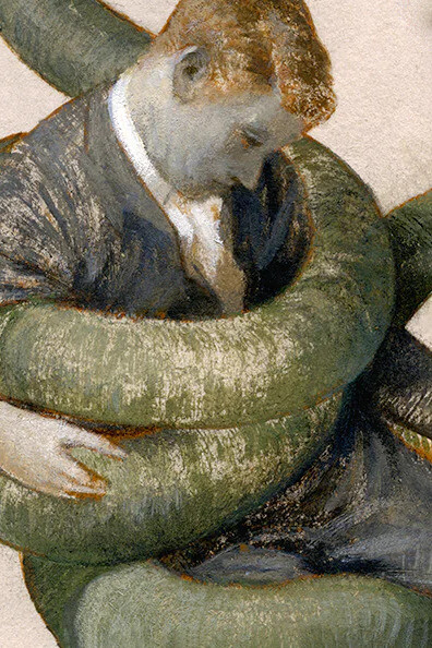 Gérard DuBois, Serpientes (2020, detalle)