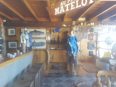 Isla Negra, Cile. Polena e bar nella casa-museo di Pablo Neruda