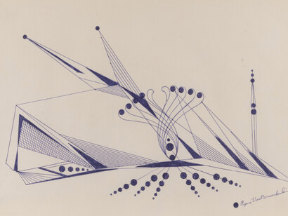 Eugene Von Bruenchenhein. Courtesy of Andrew Edlin Gallery