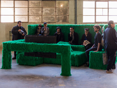 Le Nouveau Monde industriel, Exhibition view. Courtesy of Galleria Continua