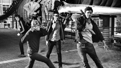 The indie-rock band Alt-J, having fun