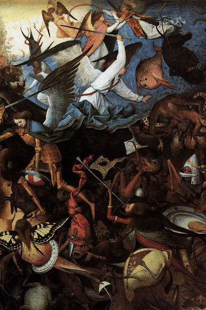 Pieter Bruegel the Elder, The Fall of the Rebel Angels 