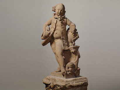 Joseph Bonaventura Mutschele, Knabe als kavalier, Nürnberg, um 1762. Mit freundlicher genehmigung des Germanischen Nationalmuseums