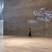 Muhammad Abo Salme, Cascade, exhibition view. Courtesy of Tel Aviv Museum of Art