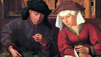 «El cambista y su mujer» (1514), Quentin Massys
