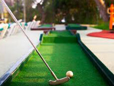 Mini Golf at the IMA. Courtesy of IMA