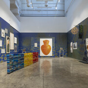 Shumon Basar, The only way out is through: the twentieth line, exhibition view. Courtesy of The Third Line 