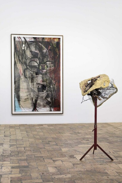 Huma Bhabha, Installation View. Copyright: VW (Veneklasen/Werner), Berlin