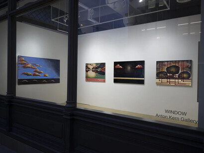 Leo Mock, There are kisses left undelivered, exhibition view. Courtesy of Anton Kern Gallery